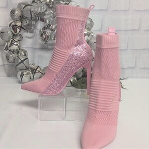 Steve Madden Elegant Pink Ankle Boots